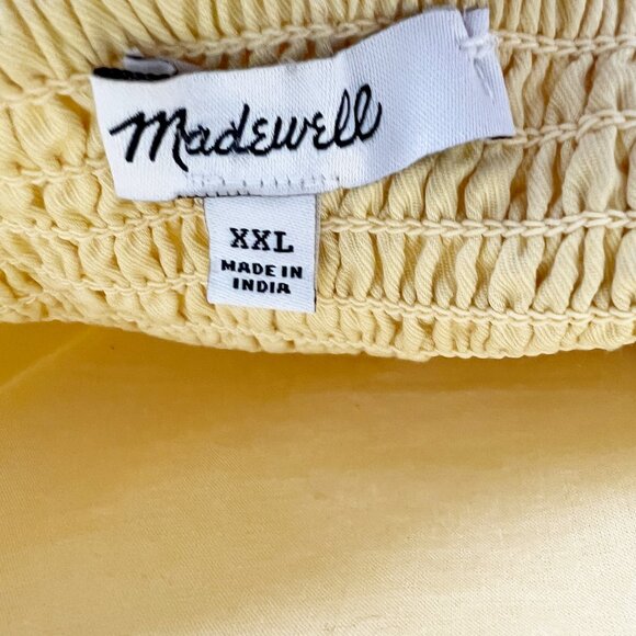 Madewell Summertime Cami Midi Dress Sun Casual Party Pleated Drape Wedding Guest - Picture 6 of 10